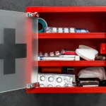 First Aid Kit Storage Banner